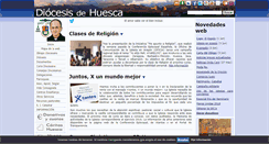 Desktop Screenshot of diocesisdehuesca.org